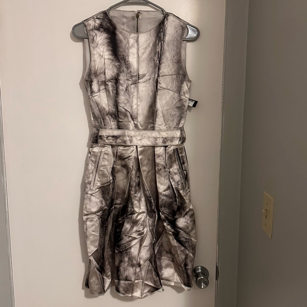 Dolce & Gabbana Black and Gray Dress